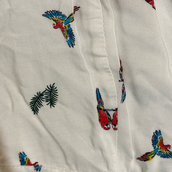 Wild Honey Cutout Front Tropical Print Midi Dress - Picture 5 of 7